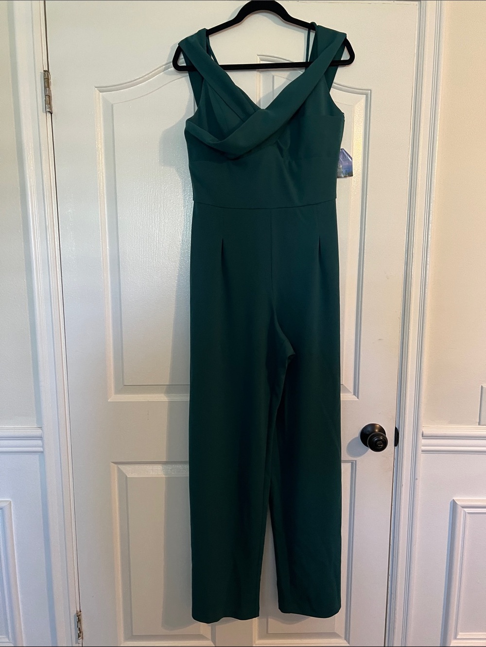 Night Way Emerald Green Wide-Leg Jumpsuit